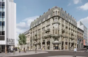 Bilde av fasade p&aring; Grensen 17 i Oslo